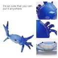 thumbnail image 5 of New Cute Crab Pen Holder Weightlifting Crabs Penholder Bracket Storage Rack Gift Stationery Blue, 5 of 9