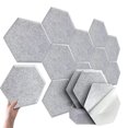 thumbnail image 5 of OIUR 12Pcs Hexagon Soundproof Wall Panel Self-Adhesive Sound Absorbing High Density Thick Acoustic Foam Panel Home Studio Noise Reduction Wall Panel, 5 of 7