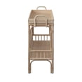 thumbnail image 5 of Creative Co-Op Rattan and Bamboo Console Table with Shelf, Natural, 5 of 5