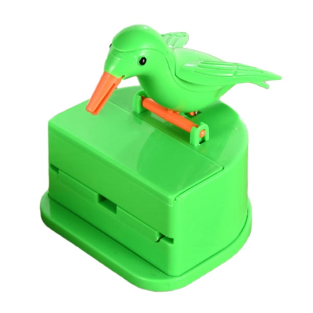 Dispensador de Palillos de Automático Reutilizable, Contenedor de Palillos de , Caja de Almacenamiento de Palillos de para El H Verde Gloria Envase de moldadientes