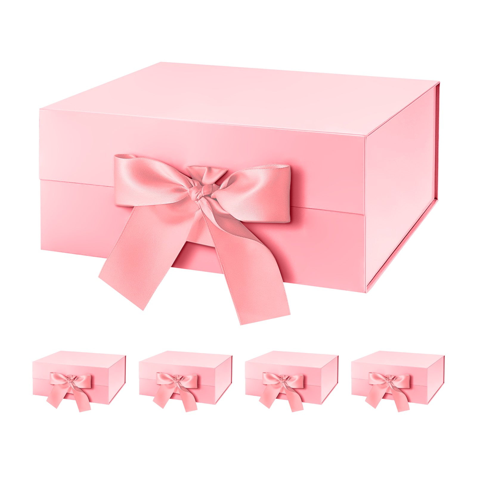Pink-9x6.5x3.8 inches-5 Pack