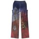thumbnail image 4 of Pantalones sueltos informales Vintage con estampado de luna y sol para mujer, pantalones de pierna ancha informales, pantalones largos con bolsillo Fridja  hfkajh101486, 4 of 5