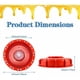 thumbnail image 2 of Tapa de contenedor IBC resistente a productos químicos, orificio de ventilación en tapa de plástico grueso que garantiza un almacenamiento de líquidos seguro y confiable para un tanque de agua de, 2 of 5