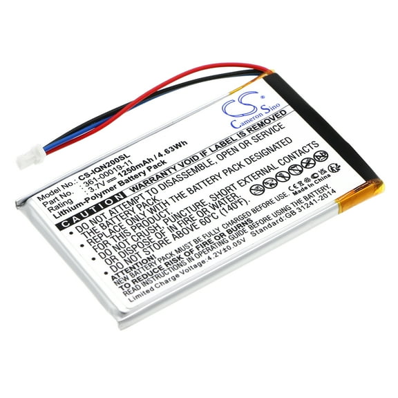 Replacement Battery for Garmin Nuvi 200,Nuvi 200W,Nuvi 205,Nuvi 205T,Nuvi 205W,Nuvi 205WT,Nuvi 250,Nuvi 252W,Nuvi 255,Nuvi 255T,Nuvi 255W,Nuvi 255WT,Nuvi 260,Nuvi 260W,Nuvi 260WT,Nuvi 270