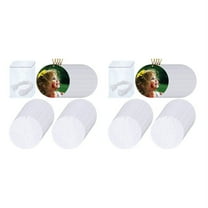 200 Pieces Sublimation Air Freshener Blanks DIY Scented Blank Car Pressed Felt for Heat -Round