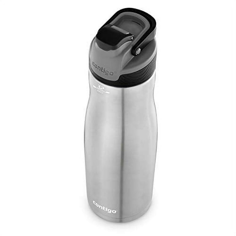 Contigo Cortland Chill 2.0 32oz Stainless Steel Water Bottle With Autoseal  Lid Licorice : Target