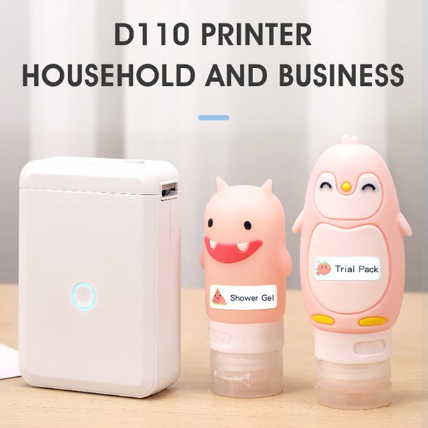 Kuymtek Kit de impresora de etiquetas térmicas con etiqueta de precio compatible con Bluetooth inalámbrico D110