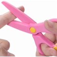 thumbnail image 3 of 8 Pack Preschool Training Scissors - Plastic Toddler Safety Scissors for Kids, Left Handed & Right Handed Training, 3 of 4