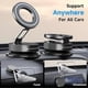 thumbnail image 4 of K11 Foldable Vacuum Magnetic Phone Stand Desktop Car Metal Cellphone Holder - Black, 4 of 5