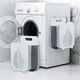 thumbnail image 1 of Cesto de ropa, cestas de lavandería plegables de pared, cesta de lavandería de plástico transpirable, cesta de almacenamiento, organizador de ropa, cesta de baño, apto para lavandería., 1 of 9