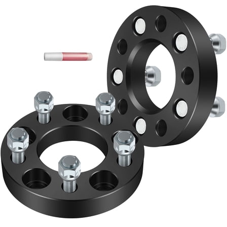 ECCPP 2PCS 5 Lug 1" Wheel Spacers 5x4.5 to 5x4.5 5x114.3 to 5x114.3 73mm fits for Acura RSX NSX CL TSX TL RL for Toyota Rav4 Pickup with 12x1.5 Studs Fits select: 2003-2011 HONDA ACCORD