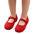 thumbnail image 6 of Kids Glitter Butterfly Jelly Sandals Closed Toe Adjustable Non-Slip Waterproof Red for Girls,Size 25, 6 of 8