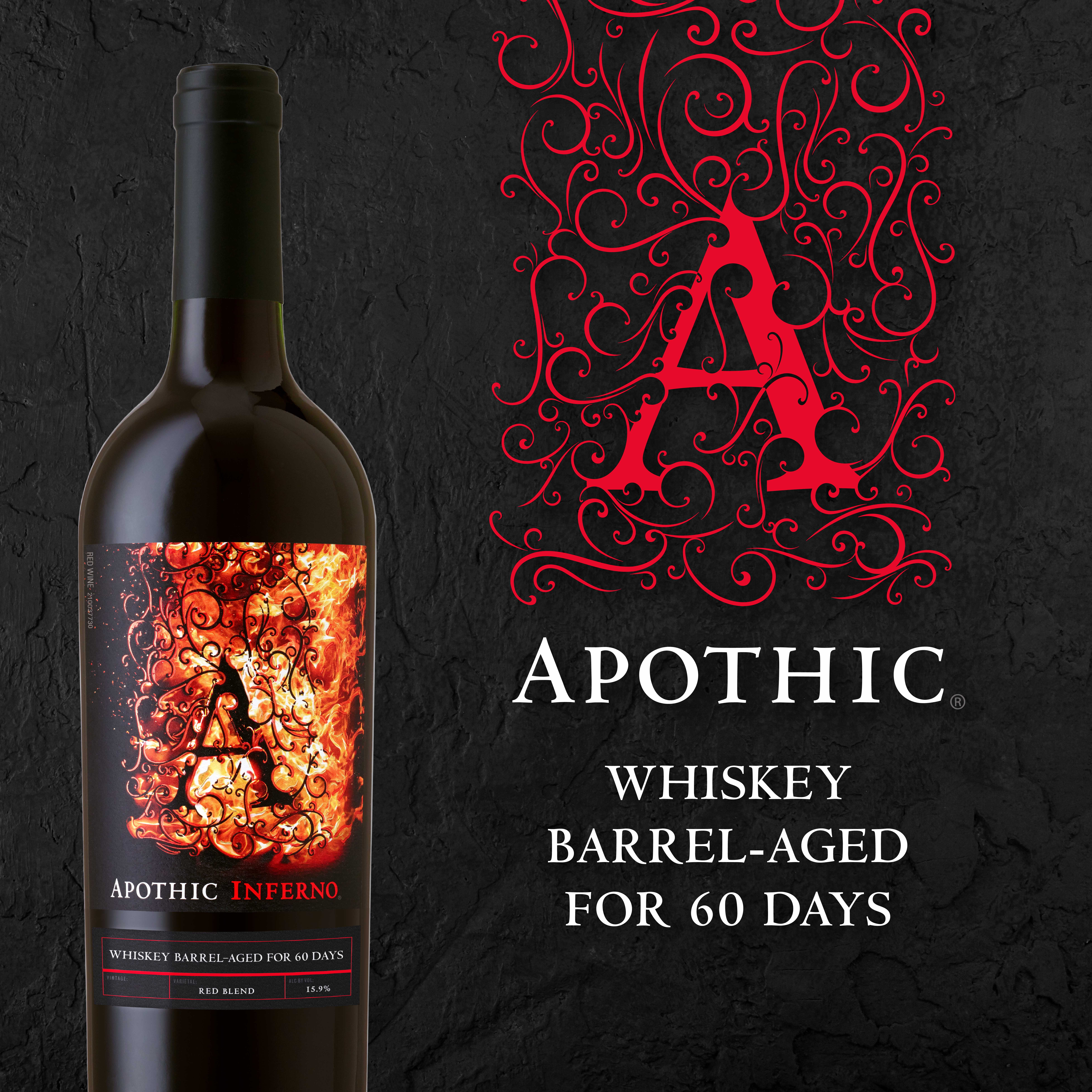 adjektiv Hvor hvis du kan Apothic Inferno Red Blend Wine, 750 ml - Walmart.com