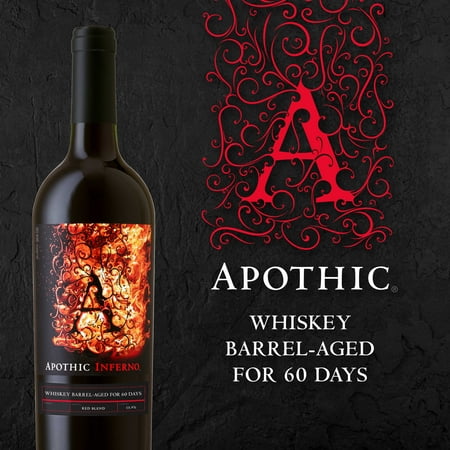 Apothic Inferno Red Blend Red Wine, 750ml Bottle