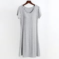 thumbnail image 4 of WCJM Women New Nightgowns and Sleepshirts Under $ 10 Women's Racerback Sleeveless Nightgown Woman Blending Nightgowns, 4 of 5