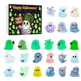 thumbnail image 2 of TanSiDing 7pcs Glow in the Dark Halloween Countdown Calendar - Luminous Resin Decor with Festive Holiday Charm for Home Party Decoration Multicolor, 2 of 7