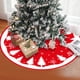 thumbnail image 4 of Faldas para árbol de Navidad de estilo rústico de FloreceBien para decoración navideña, suministros para fiestas de Año Nuevo, 4 of 6