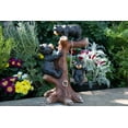 thumbnail image 5 of Exhart Hand Painted Bear Family Tree Garden Statuary, 14 inch, Resin, Multicolor, 5 of 7
