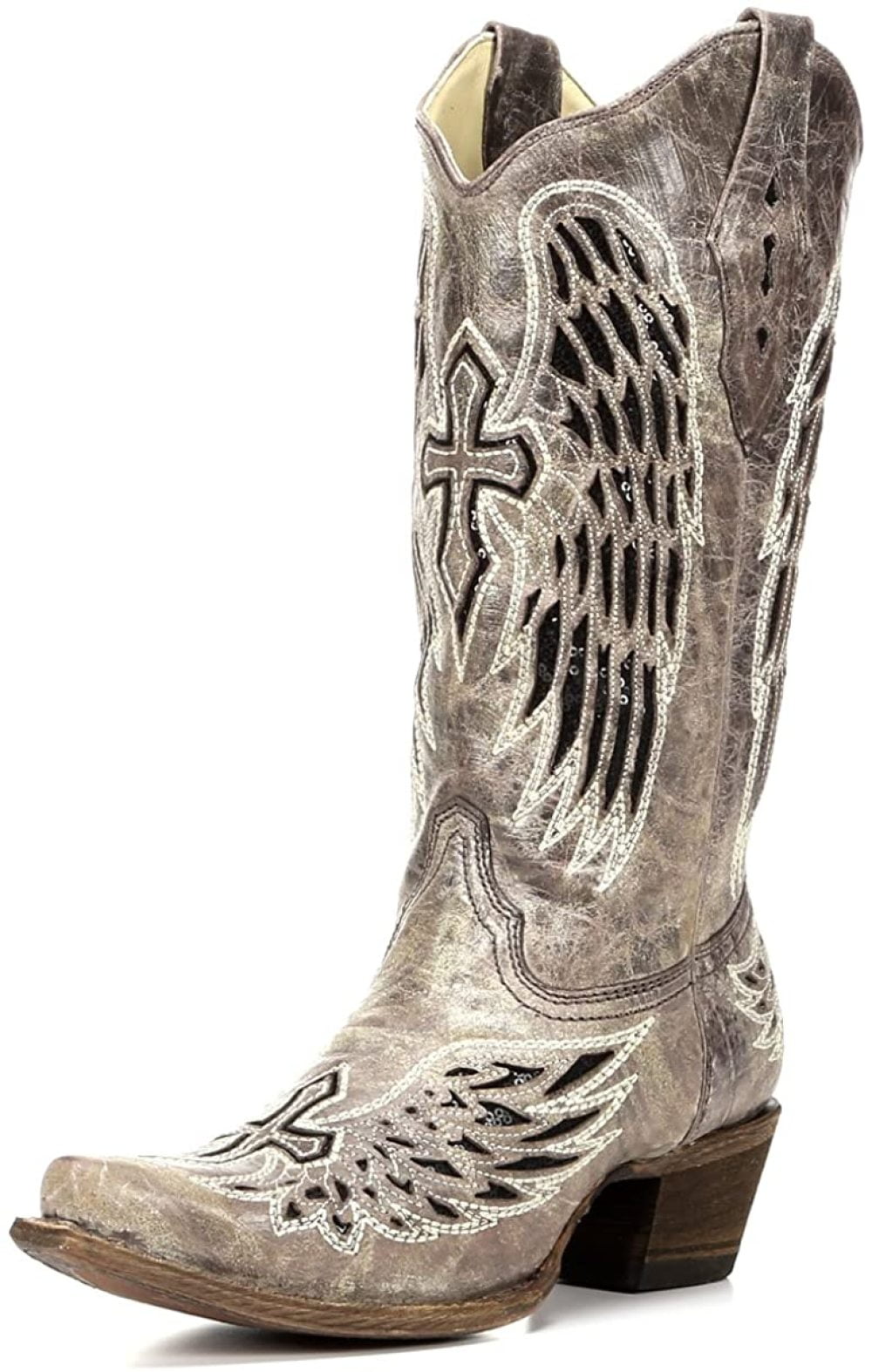 Wing \u0026 Cross Sequence Corral Boots 