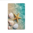 thumbnail image 4 of JML Non-Slip MicrofiberFabric & Rubber Doormat - Soft Entryway Rug for Home/Office (20"x32") - Easy Clean Door Mat for Indoor/Outdoor Use, Starfish and Seashells, 4 of 6