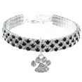 thumbnail image 2 of Cheers.US Bling Rhinestones Pet Collars Glitter Pendant Dog Collars Adjustable Crystal Cat Collar Pet Necklace for Small Pet Cat Dogs Puppy, 2 of 7