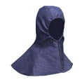 thumbnail image 4 of GUOOL Capuche de Soudage Protectrice en Denim Réutilisable Résistante à l'Usure Protection du Cou Capuchon de Soudeur Couverture Complète pour Découpe Ponçage Pulvérisation Style C, 4 of 9