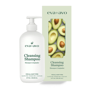 Eva + Avo Sulfate Free Shampoo with Avocado Oil, 8 fl oz