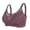 Purple, variant on jsaierl Bras for Women Plus Size Push Up T-shirt Bras Seamless Sexy Bralettes Stretch Everyday Full Figure Bras