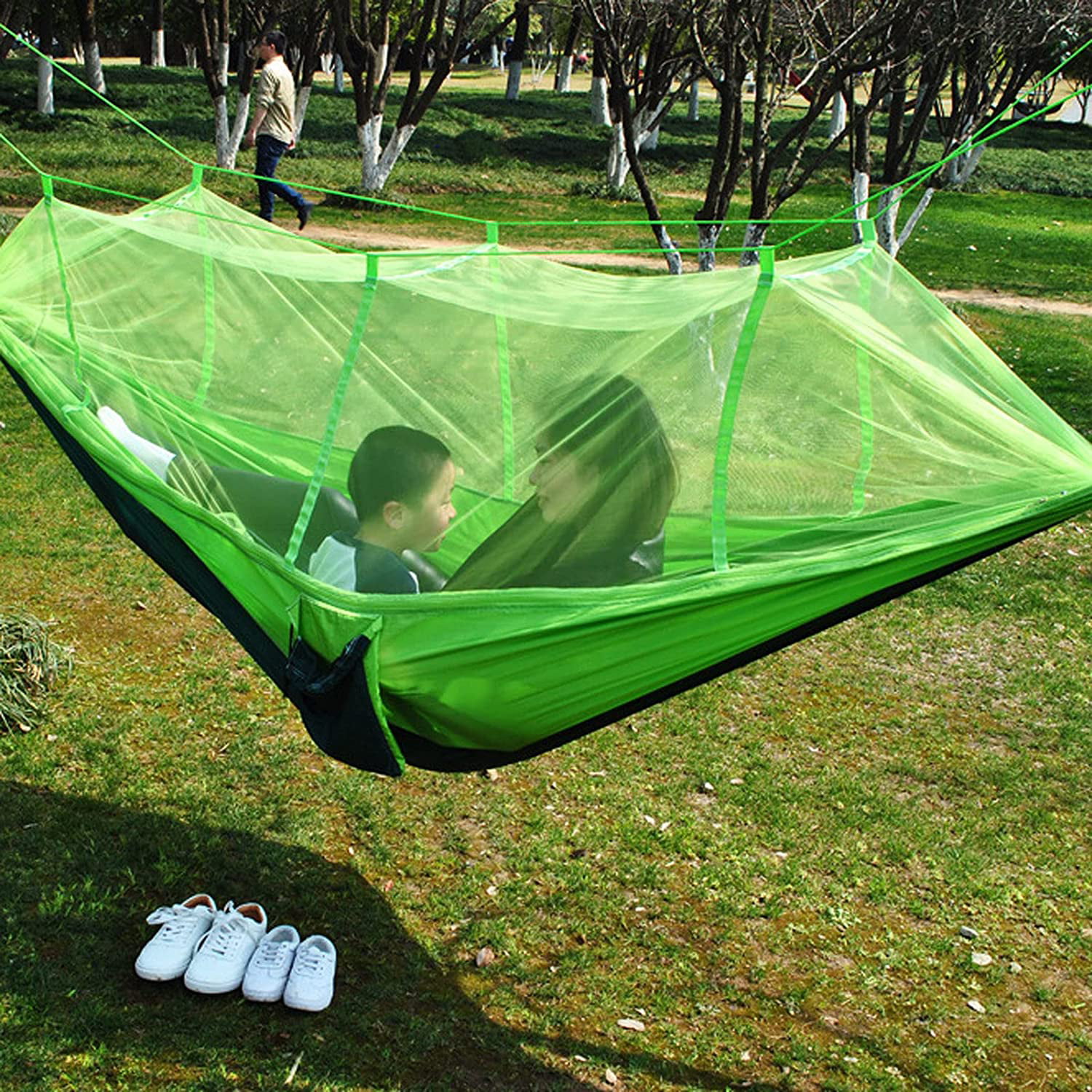 Ultralight Instant Mosquito-proof Hammock for Camping Garden Yard Travel Hiking 
