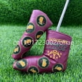 thumbnail image 1 of Graceful Purple Golf Putter Headcover: Straight Blade Cover, Fits Most Blade Putters & Durable Protection ( GRF006-1PCS, 1 of 5