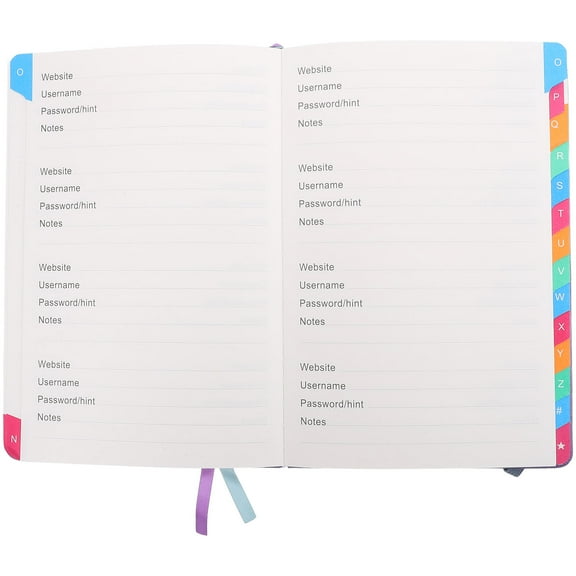 Hemoton  Password Notebook Portable Address Telephone Organizer Office