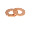 thumbnail image 3 of Copper Crush Washer Flat Sealing Gasket Ring Spacer for Car 8 x 16 x 1.5mm 30pcs, 3 of 3