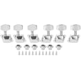 thumbnail image 1 of 6pcs Guitar Tuning Pegs 3R 3L Semiclosed String Tuners Machine Head Professional Parts, 1 of 8