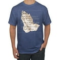 thumbnail image 1 of Wild Bobby, Praying Hands God Grant me the Serenity Courage Wisdom, Inspirational/Christian, Men's Graphic Tees, Vintage Heather Blue, 3XL, 1 of 3
