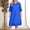 Dresses-110Blue, variant on Plus Size Dresses for Women Lace Chiffon Midi Dress Round Neck Layered Wedding Guest Cocktail Party Church Dress Elegant Evening Wear Navy XL