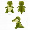 thumbnail image 4 of Cocodrilo De Peluche De Juguete Animal De Dibujos Animados Que Abraza La Almohada Cocodrilo De Peluche Muñeco De Peluche Regalo Para Niños Y Niñas Speravity FN006081-00, 4 of 6