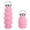 Pink, variant on Wovilon Silicone Collapsible Water Bottles, 500Ml Portable Foldable Expandable Water Bottle Sports Cups, Leak Proof And Reusable, For Outdoor Activities Travel