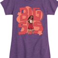 thumbnail image 3 of Moana 2 - Big Sis Moana - Girl's Toddler And Youth Fitted Short Sleeve Graphic T-Shirt, 3 of 5