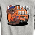 thumbnail image 3 of Paw Patrol - Let's Roll Zuma - Toddler And Youth Crewneck Fleece Sweatshirt, 3 of 6