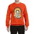 thumbnail image 2 of Wild Bobby, Betty Boop Good Vibes Only Betty Boop Unisex Crewneck Sweatshirt, Orange, 3X-Large, 2 of 5