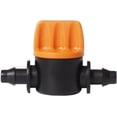 thumbnail image 2 of 20 Pieces Irrigation Tube Valve, Drip Irrigation Valve 1/4 Inch Barbed Irrigation Tube Shutoff Valve, 2 of 5