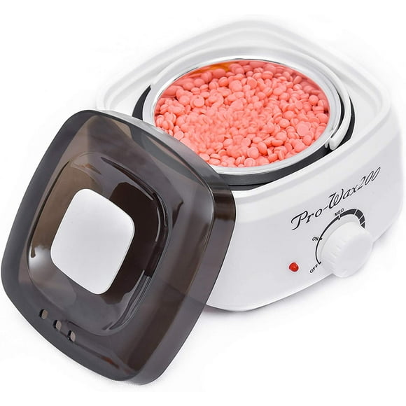 Jinsinto Wax Heater Kit Hair Removal Machine Hard Electric Hair Removal Electric Hot Wax Kit 500cc Melting Wax Pot Student Portable Depilatory Machine Starter Kit, Salon Spa Beauty Equipment Waxing