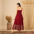 thumbnail image 3 of Globus Women Printed Fit & Flare Maxi Ethnic Dresses, 3 of 6