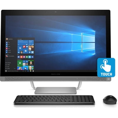 HP Pavilion 27-a000 27-a030 All-in-One Computer Intel Core i5 (6th Gen) Desktop 12 GB DDR4 SDRAM RAM 1 TB HDD DVD-Writer... by HP