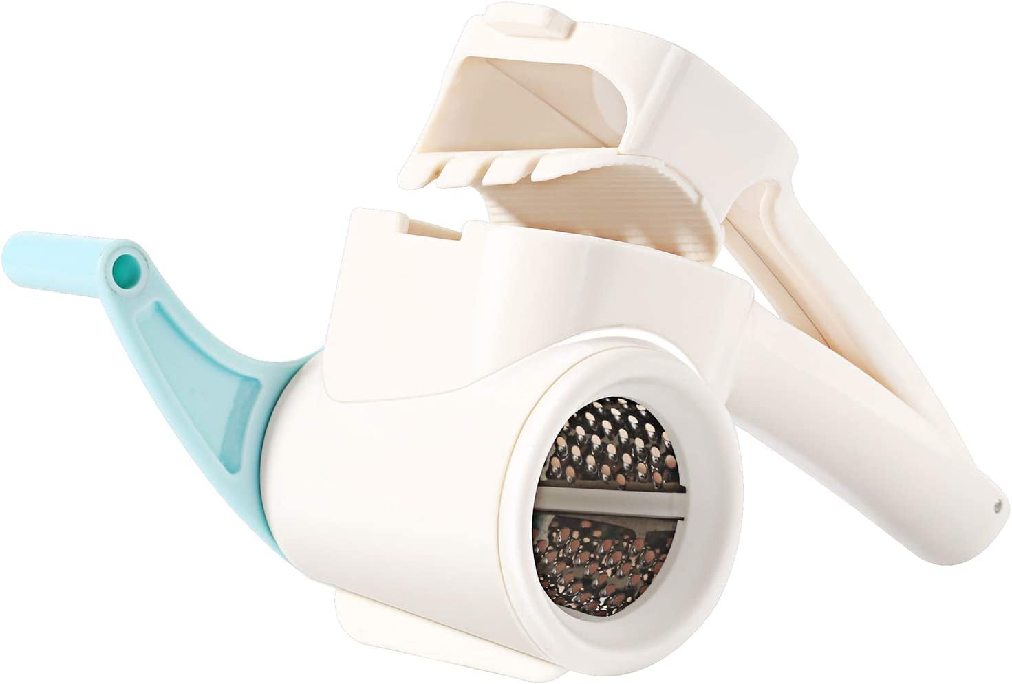 Multipurpose Classic Rotary Cheese Grater with 304 Stainless Steel