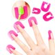 thumbnail image 1 of 26 piezas de plantilla de esmalte de uñas de plástico blando reutilizable brand modelStyleType, 1 of 2