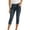 C-Grey481, variant on Capri Jeans For Women Stretchy Ripped Row Hem Jeggings Denim Cropped Leggings Casual Summer Versatile Trousers