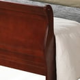 thumbnail image 3 of Elegant Cherry Queen Bed Frame - Sturdy & Spacious, 3 of 7
