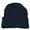 Dark blue, variant on Beanie Unisex Slouchy Knitted Beanie Hip Hop Street Style Warm Winter Ski Hat Soft Stretchy Chunky Knit Cap for Outdoor Hats for Women