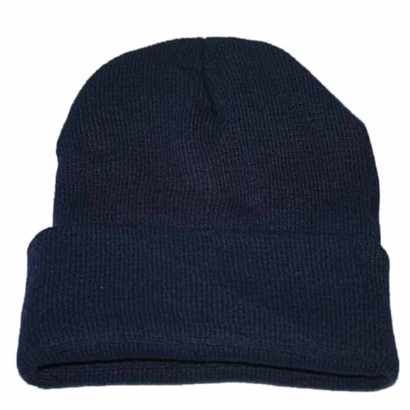 Outfmvch Hat for Women,Beach Hats for Women,Skull Cap,Unisex Slouchy Knitting Beanie Cap Warm Winter Ski Hat ,Sun Hats for Women,Turban for Men Dark Blue One Size